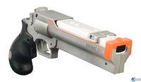 Un accesorio de pistola basado en Resident Evil para Wii