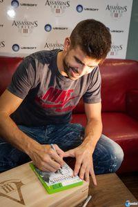 Gerard Piqu� tambi�n se une a la rebeli�n de Assassin's Creed III
