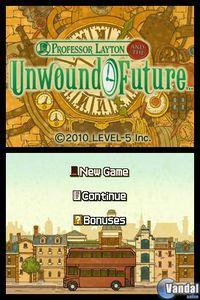 E3: Nuevas im�genes y v�deo de Professor Layton And The Unwound Future