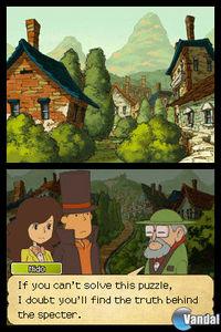 Imagen 52 de El profesor Layton y la llamada del espectro para Nintendo DS