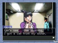 Pantalla Phoenix Wright: Ace Attorney WiiW