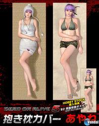 Las luchadoras de Dead or Alive 5 saltan a las fundas de almohada