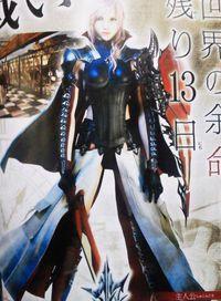 Lightning luce nuevo dise�o en Lightning Returns: Final Fantasy XIII