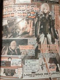 Lightning luce nuevo dise�o en Lightning Returns: Final Fantasy XIII