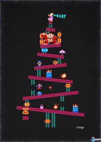 Un �rbol de Navidad inspirado en Donkey Kong