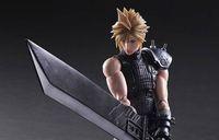 Square Enix and their Play Arts Kai presented the figures of Final Fantasy VII Remake