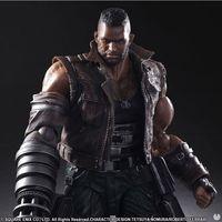 Square Enix and their Play Arts Kai presented the figures of Final Fantasy VII Remake