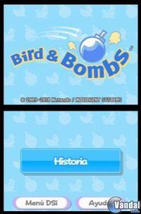 Imagen 1 de Birds & Bombs DSiW para Nintendo DS
