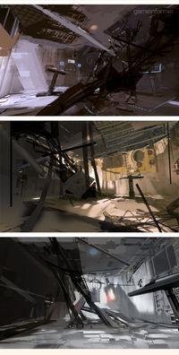 Primeras ilustraciones de Portal 2