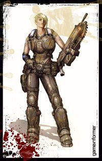 Desvelado el personaje femenino de Gears of War 3
