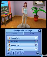 Pantalla Los Sims 3 3DS
