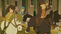 Nuevas im�genes de El profesor Layton y la m�scara de los prodigios