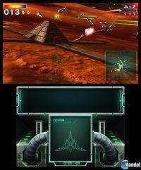 Pantalla Star Fox 64 3D