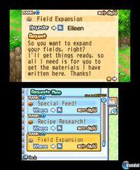 Pantalla Harvest Moon: The Tale of Two Towns