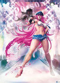 Se muestran ilustraciones de todos los personajes de Street Fighter x Tekken