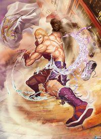 Se muestran ilustraciones de todos los personajes de Street Fighter x Tekken
