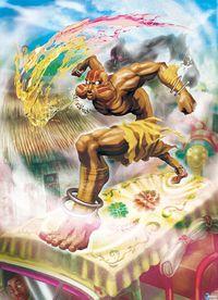 Se muestran ilustraciones de todos los personajes de Street Fighter x Tekken