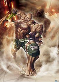 Se muestran ilustraciones de todos los personajes de Street Fighter x Tekken