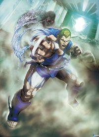 Se muestran ilustraciones de todos los personajes de Street Fighter x Tekken