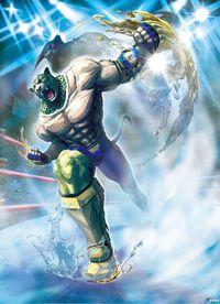Se muestran ilustraciones de todos los personajes de Street Fighter x Tekken
