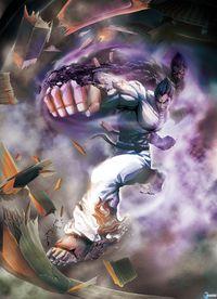 Se muestran ilustraciones de todos los personajes de Street Fighter x Tekken