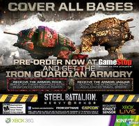 Pantalla Steel Battalion: Heavy Armor