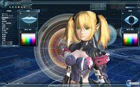 El editor de personajes y combates en nuevas im�genes de Phantasy Star Online 2