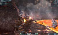 El editor de personajes y combates en nuevas im�genes de Phantasy Star Online 2