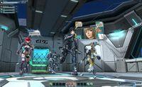 El editor de personajes y combates en nuevas im�genes de Phantasy Star Online 2