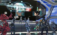 El editor de personajes y combates en nuevas im�genes de Phantasy Star Online 2