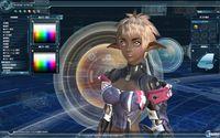 El editor de personajes y combates en nuevas im�genes de Phantasy Star Online 2