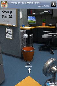 Imagen 4 de Paper Toss para iPhone