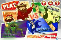 Imagen 1 de Pirates vs Ninjas vs Zombies vs Pandas para iPhone