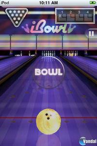 Pantalla iBowl