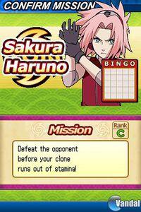 Pantalla Naruto Shippuden : Shinobi Rumble