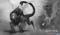 La mant�cora de God of War: Ascension se muestra en v�deo