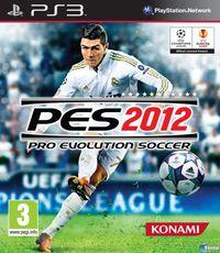 Se muestra la portada de Pro Evolution Soccer 2012