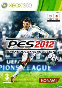 Se muestra la portada de Pro Evolution Soccer 2012