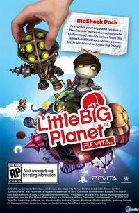 Disfraces de Bioshock y caballeros en la reserva de LittleBigPlanet Vita