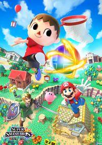Pantalla Super Smash Bros.