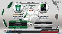FIFA 13 muestra el men� de la Primera Divisi�n saudita. 