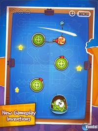 Pantalla Cut the Rope: Experiments