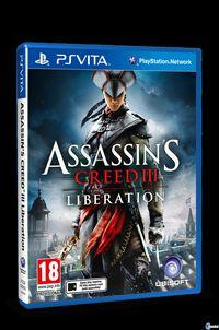 Se muestra la portada final de Assassin's Creed III: Liberation
