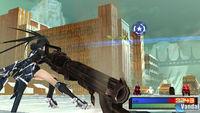 Pantalla Black Rock Shooter The Game