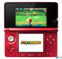 Mario prepara la raqueta en Nintendo 3DS