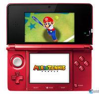 Mario prepara la raqueta en Nintendo 3DS