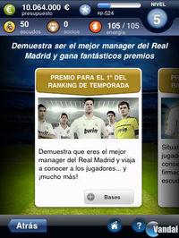 Imagen 6 de Real Madrid Fantasy Manager 2012 para iPhone