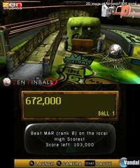 Pantalla Zen Pinball 3D eShop