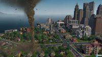 Los desastres se muestran en Sim City