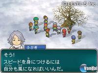 Level 5 muestra im�genes comparativas de Inazuma Eleven Compilation